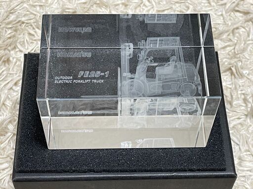 コレクターズアイテム。コマツ重機 ミニチュア (非売品)7点セット+3D