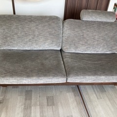 【値下げ中】マスターウォールソファ　ヘッドレスト付き