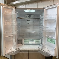 ⭐️多機能⭐️2014年製 HITACHI 441L 冷蔵庫 R-F440D ヒタチ No