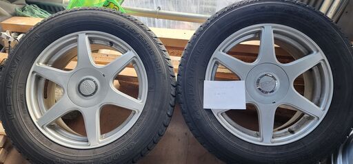 205/65r16 2本 215/60r16 2本 中古冬用タイヤ スタッドレス ブリザック  