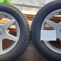 205/65r16 2本 215/60r16 2本　中古冬用タイ...