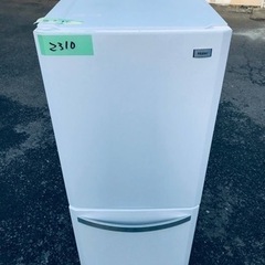 ①2310番 Haier✨冷凍冷蔵庫✨JR-NF140K‼️