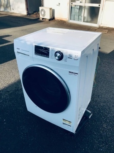①♦️EJ2297番AQUAドラム式電気洗濯機