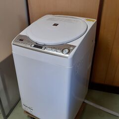 シャープ SHARP 洗濯機 乾燥機 電気洗濯乾燥機 8kg 2...