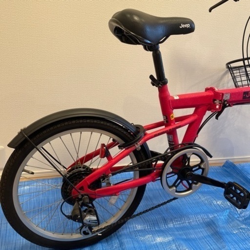 Jeep 折りたたみ自転車 ジープ オリーブ 20インチ 6段変速 自転車 Jeep