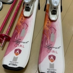 ジュニアスキー 3点セット 長さ116 ブーツ22.5