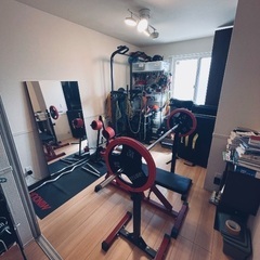 ホームジムセット　懸垂ラック　ベンチ　バーベル