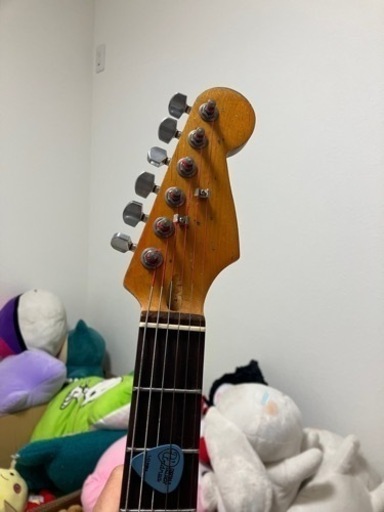 エレキギター ビンテージ加工 メーカー不明