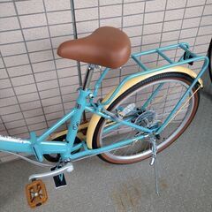 お値下げしました【新品・未使用】24インチ折り畳み自転車　シンプルスタイル EUROPA （SS-LD246RBS/R8）