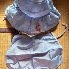 急‼️子供日焼け防止帽子　アナと雪の女王デザイン