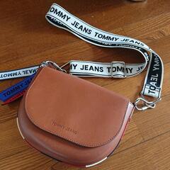 TOMMYJEANS ショルダーバッグ 茶