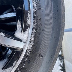 軽サイズ　夏タイヤ付きアルミホイール4本セット　ホイール美品‼️