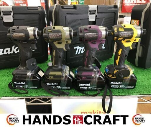 ★値下げしました★　マキタ　新商品　TD173　インパクトドライバ　★LED/パネルパワーアップしました★　バッテリ充電器セット【ハンズクラフト宜野湾店】