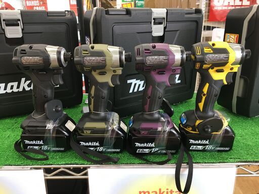 ★値下げしました★　マキタ　新商品　TD173　インパクトドライバ　★LED/パネルパワーアップしました★　バッテリ充電器セット【ハンズクラフト宜野湾店】 マキタ 新商品 TD173 インパクトドライバ ☆LED/パネルパワーアップ