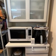 【ネット決済】パモナウ　キッチンボード（食器棚）