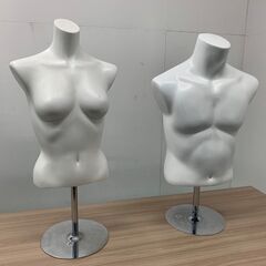 中古　メーカー不明　男女トルソーセット　龍ヶ崎倉庫