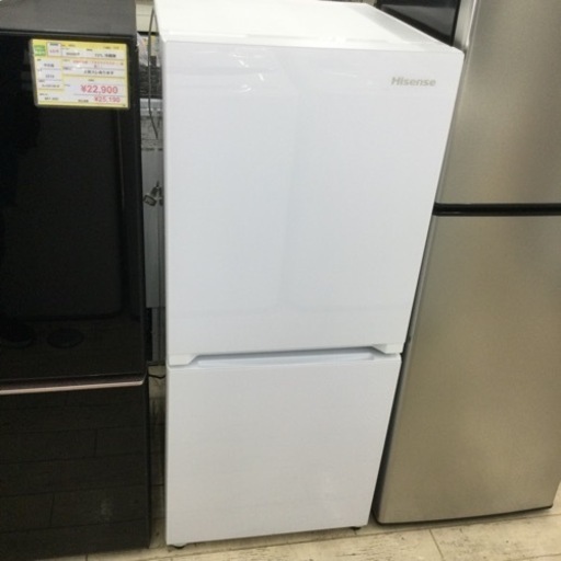 【✨ガラストップ❗️低温ケース❗️1人暮らしに❗️✨】定価¥39,800 Hisense/ハイセンス 134L冷蔵庫 HR-G13A 2019年製
