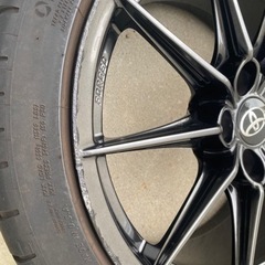 GRヤリスハイパフォーマンス純正ホイールBBS製225/40R18