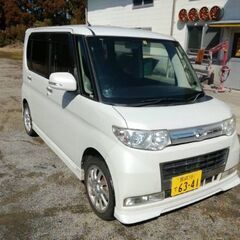 タントカスタム　RS ターボ　左パワースライドドア　車検令和7年...