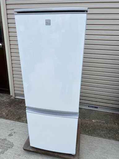 シャープ　冷蔵庫　SJ-17E6-KW　2018年製中古品