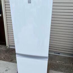 【ネット決済・配送可】シャープ　冷蔵庫　SJ-17E6-KW　2...