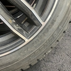 三菱　アイ　HA1W スタッドレス　ホイール付き