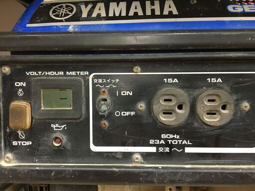 ヤマハ EF-2300 発電機 中古品 ガソリン燃料 100V23A 【ハンズクラフト
