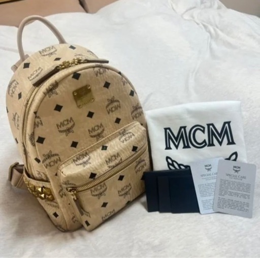 超美品・正規店購入】MCMリュック ベージュ | noonanwaste.com