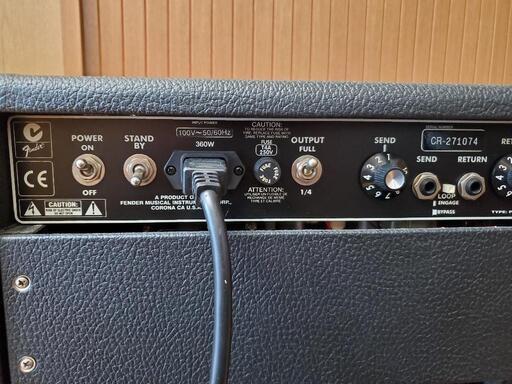 【取引終了】Fender フェンダー　Twin-Amp ツインアンプ 取引終了】Fender フェンダー Twin-Amp ツインアンプ