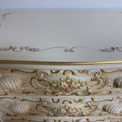 ロココ調   クラシック エレガント  姫家具　4段　チェスト