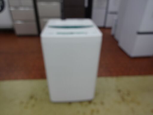 ID 321618　洗濯機ヤマダ　4.5K　へこみ有　２０１８年製　YWM-T45A1
