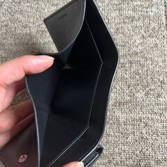 極美品　定番　バレンシアガ　ミニウォレット　三つ折り財布