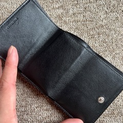 極美品　定番　バレンシアガ　ミニウォレット　三つ折り財布