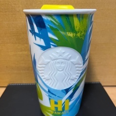 ハワイ限定　スターバックス陶器タンブラー　ライオンコーヒーおまけ付