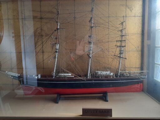 カティサーク　帆船模型