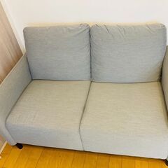 【3/10頃お引き取り希望！】IKEA 2人掛けソファー(アンゲ...