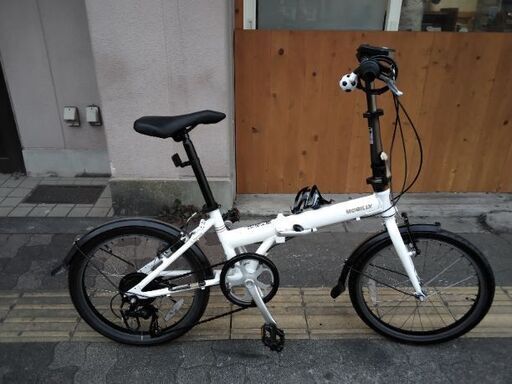MOBILLY[モバイリー]20吋 折り畳み自転車 アルミ/7speed/ホワイト