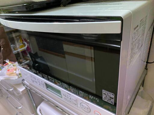 東芝スチームオーブンレンジ　ホワイトER-TD70【2月10/11/12のお昼ごろに取りにいてくださる方　さらにお値引き】