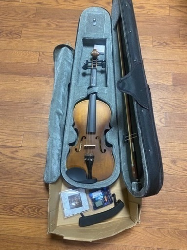値下げ:Eastarバイオリン 4/4 単板 バイオリンセット ケース、付属品付