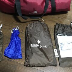 《早い者勝ち！値下げ交渉可》snow peak SDE-001 アメニティドーム フロアマット＆シート付き テント