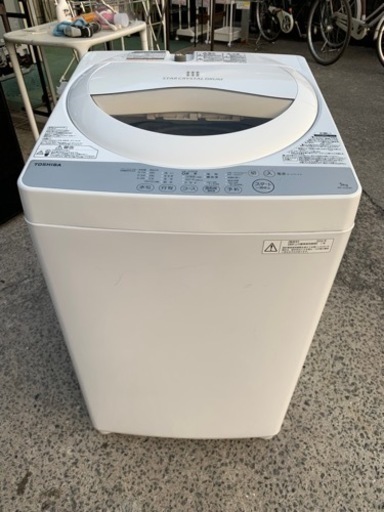 【リサイクルサービス八光　配達・設置OK】 TOSHIBA   AW-5G3(W) [全自動洗濯機 5kg ホワイト系]2016年製