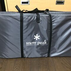 《早い者勝ち！値下げ交渉可》snow peak SDE-001 アメニティドーム フロアマット＆シート付き テント
