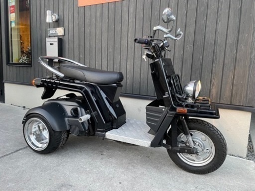 ☆セール!30万円!ジャイロx 軽二輪登録車 二人乗りOK 普通免許