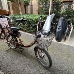 【ネット決済】チャイルドシート付自転車（取引中）
