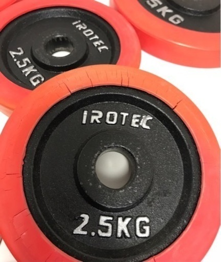 iROTEC ラバーダンベル　40kg