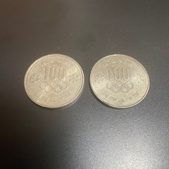 札幌オリンピック　100円白銅貨　記念硬貨