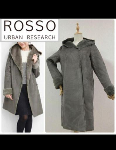 URBAN RESEARCH フェイクムートンコート グレー