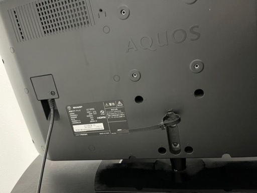 シャープ　AQUOS 液晶テレビ＋テレビ台(お取引者確定)
