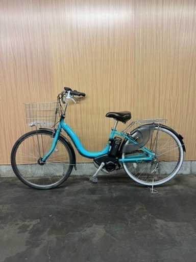 格安掲載‼️ 電動自転車 ヤマハ パス ナチュラ 26インチ ブルー バッテリー\u0026充電器セット❗️ 配送可能◎