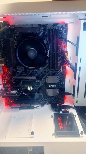 MSI B350 トマホーク マザーボード/AMD Ryzen 5 3600X と、レイススパイア